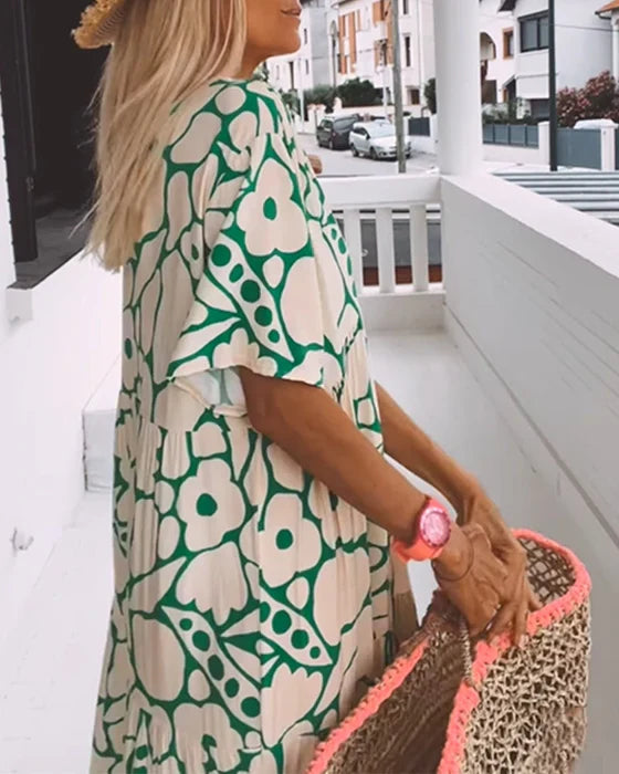 Noa | Sukienka Boho Kwiatowa