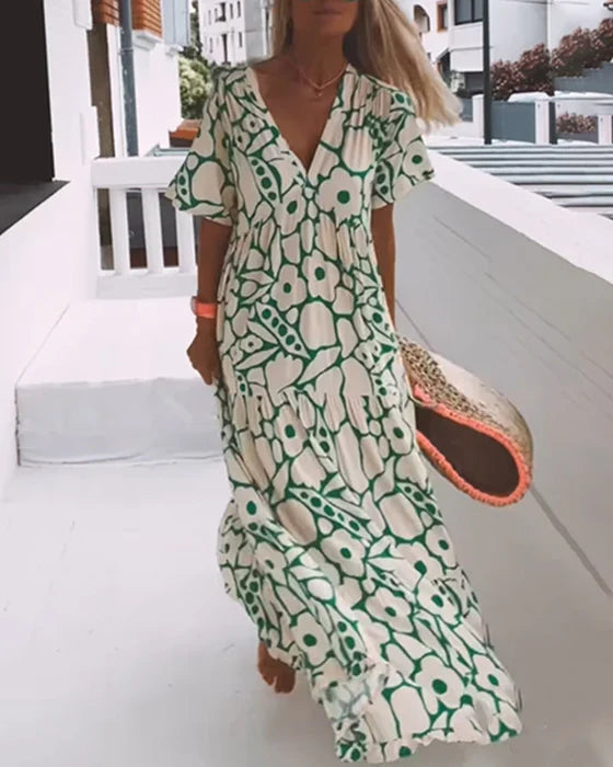 Noa | Sukienka Boho Kwiatowa