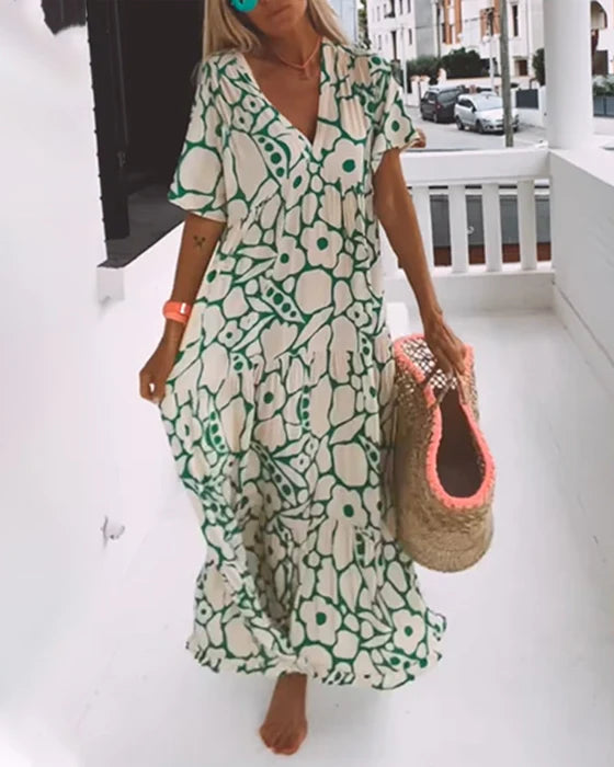 Noa | Sukienka Boho Kwiatowa