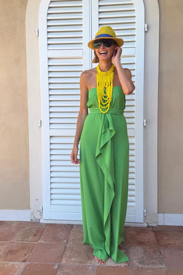 Asymetryczny Kaftan z Paskiem