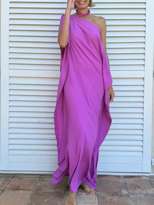 Asymetryczny Kaftan z Paskiem