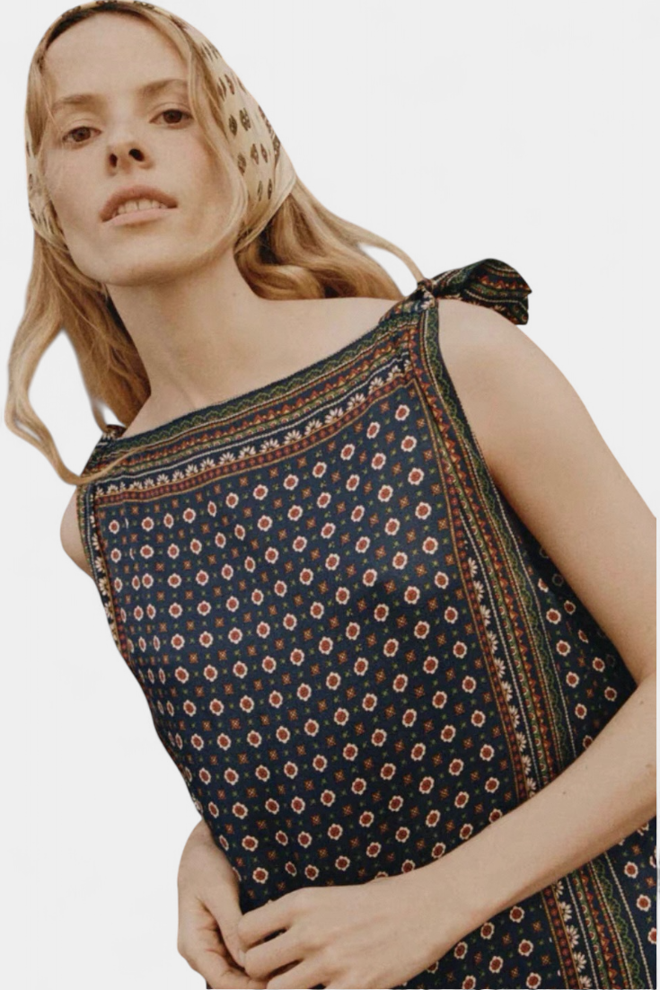 Lorena Sukienka Mini Montmartre Foulard