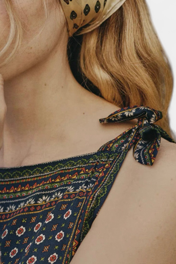 Lorena Sukienka Mini Montmartre Foulard