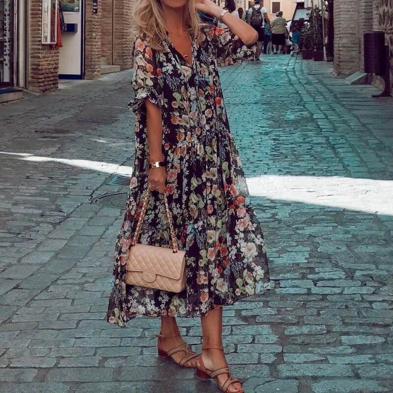 Flora | Casual sukienka