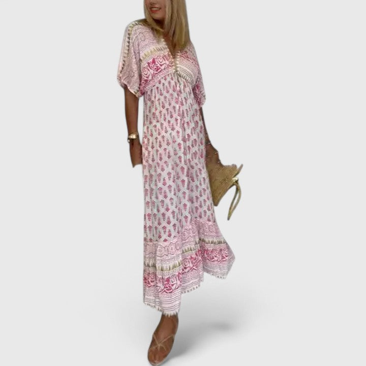 Lyrianna | Wygodna Sukienka Maxi