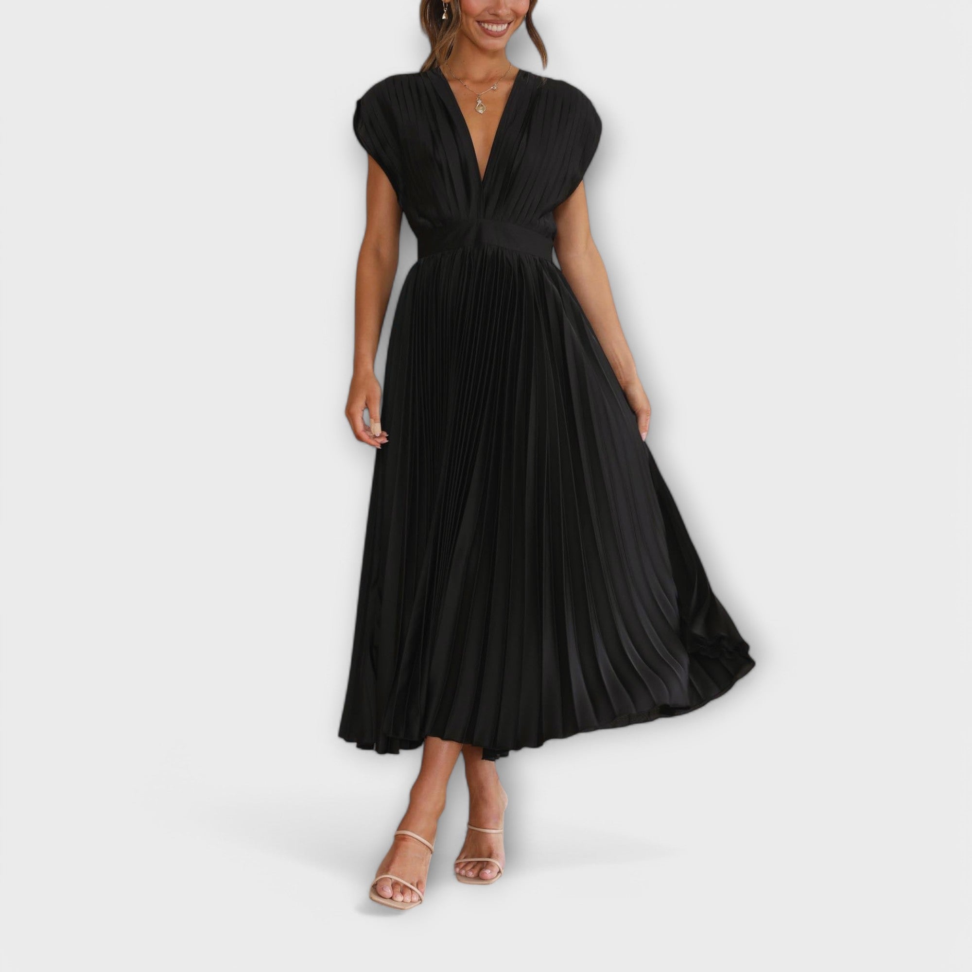 Alessia | Elegancka Sukienka Plisowana