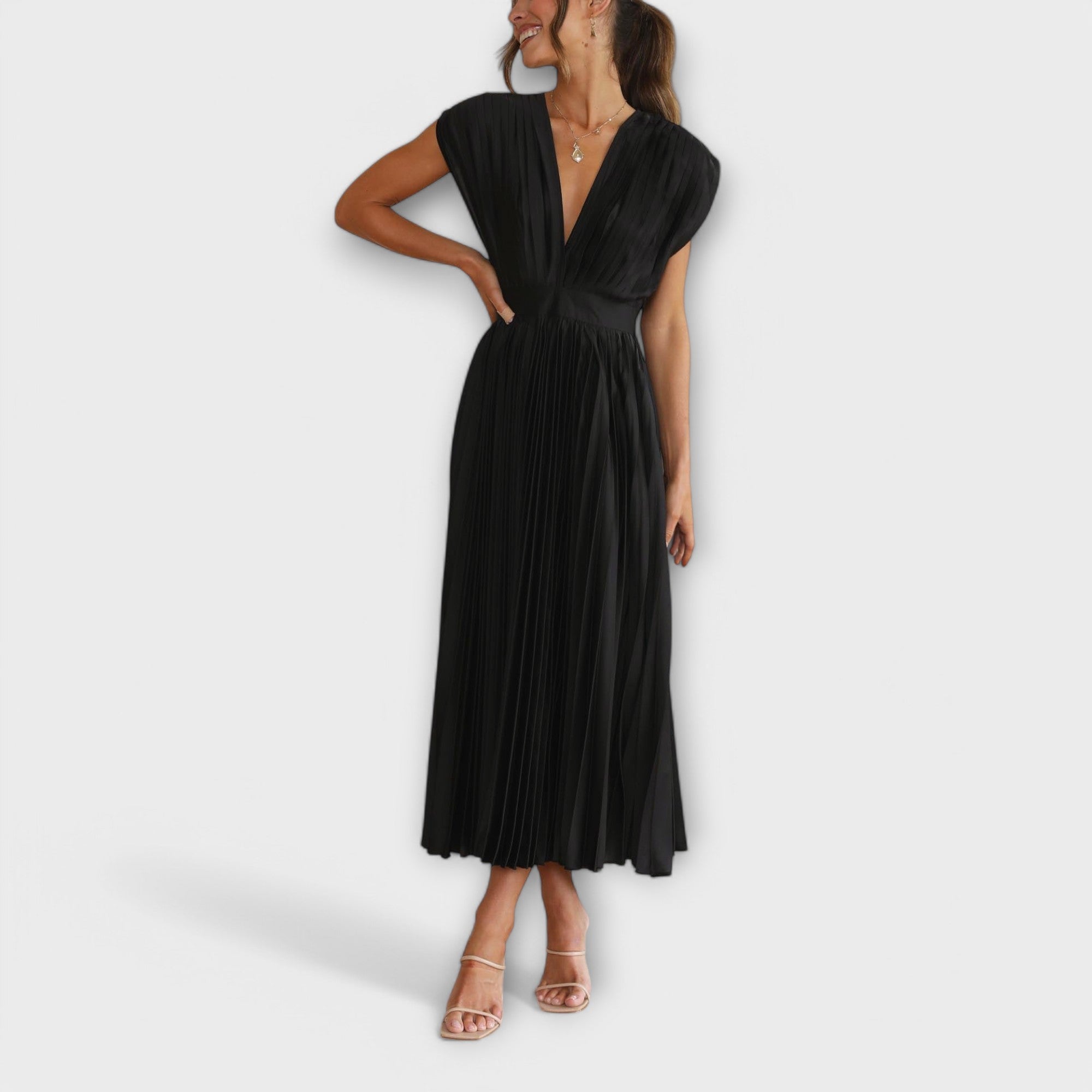 Alessia | Elegancka Sukienka Plisowana