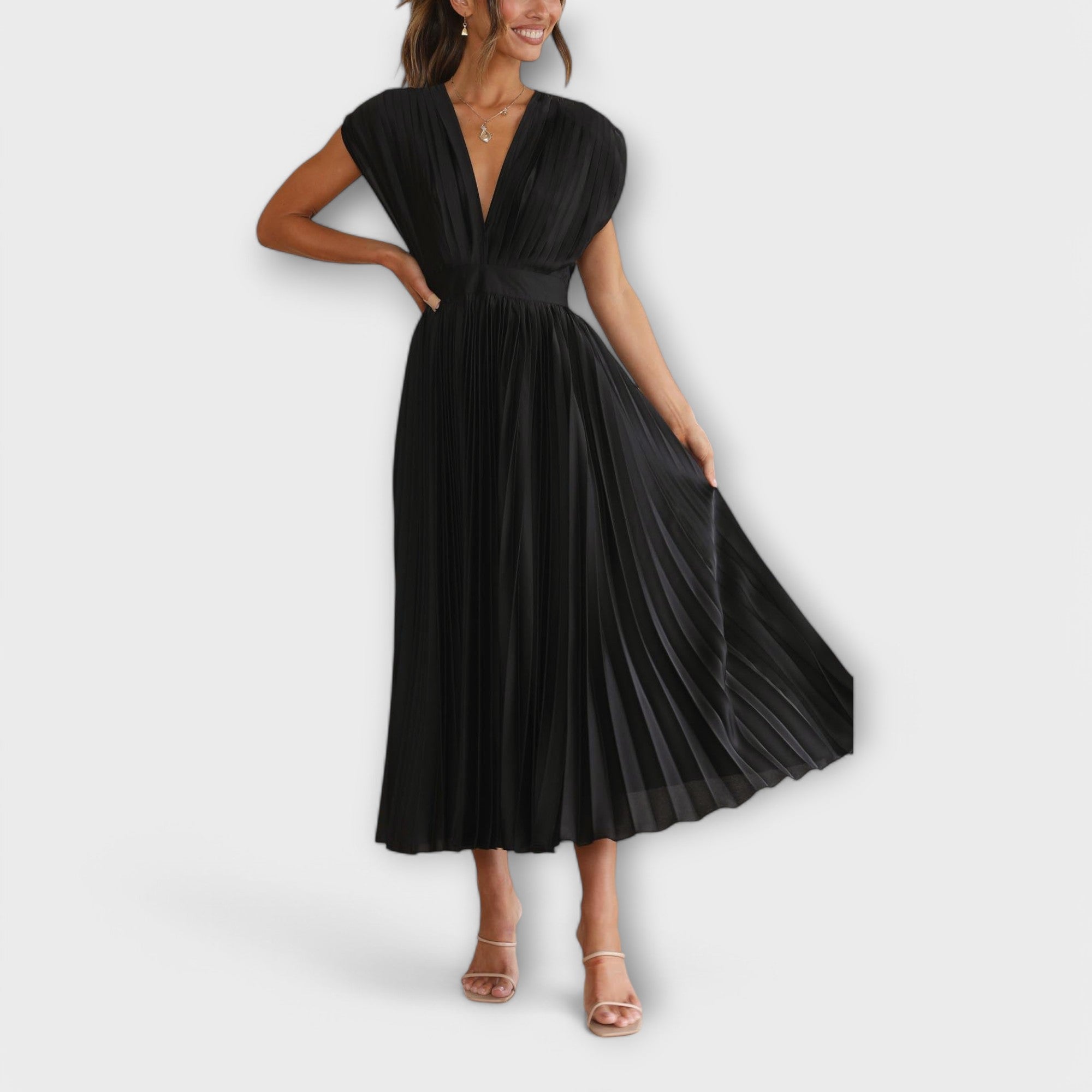 Alessia | Elegancka Sukienka Plisowana