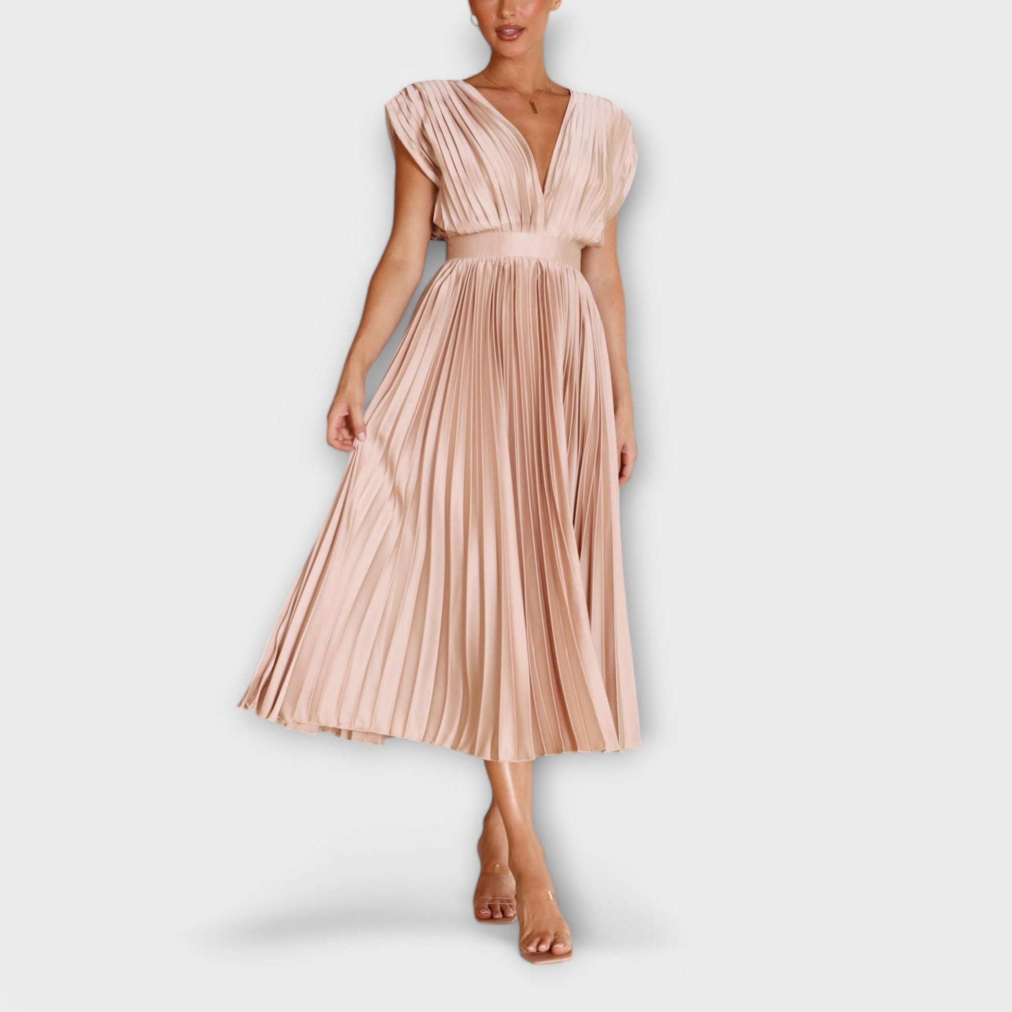 Alessia | Elegancka Sukienka Plisowana