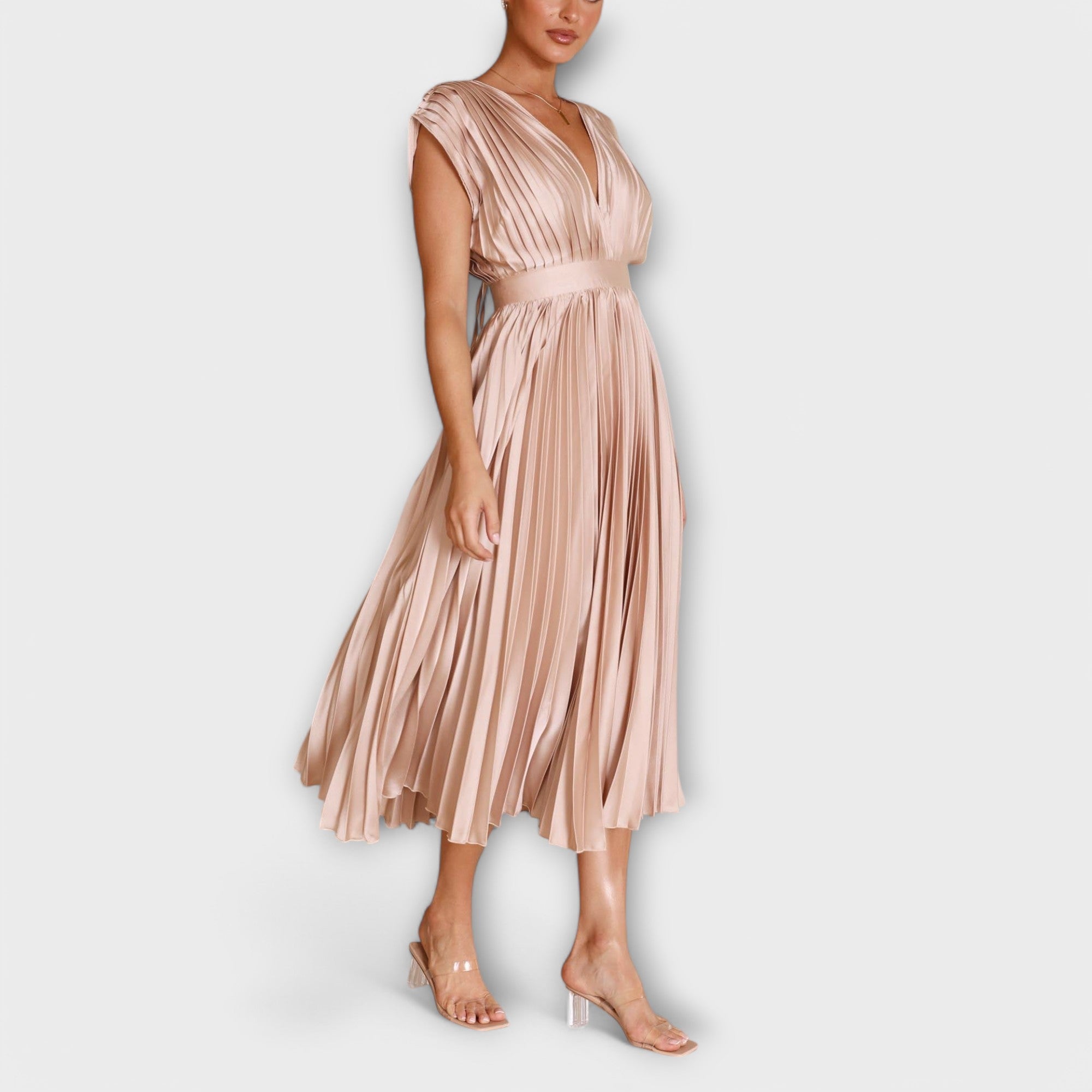 Alessia | Elegancka Sukienka Plisowana