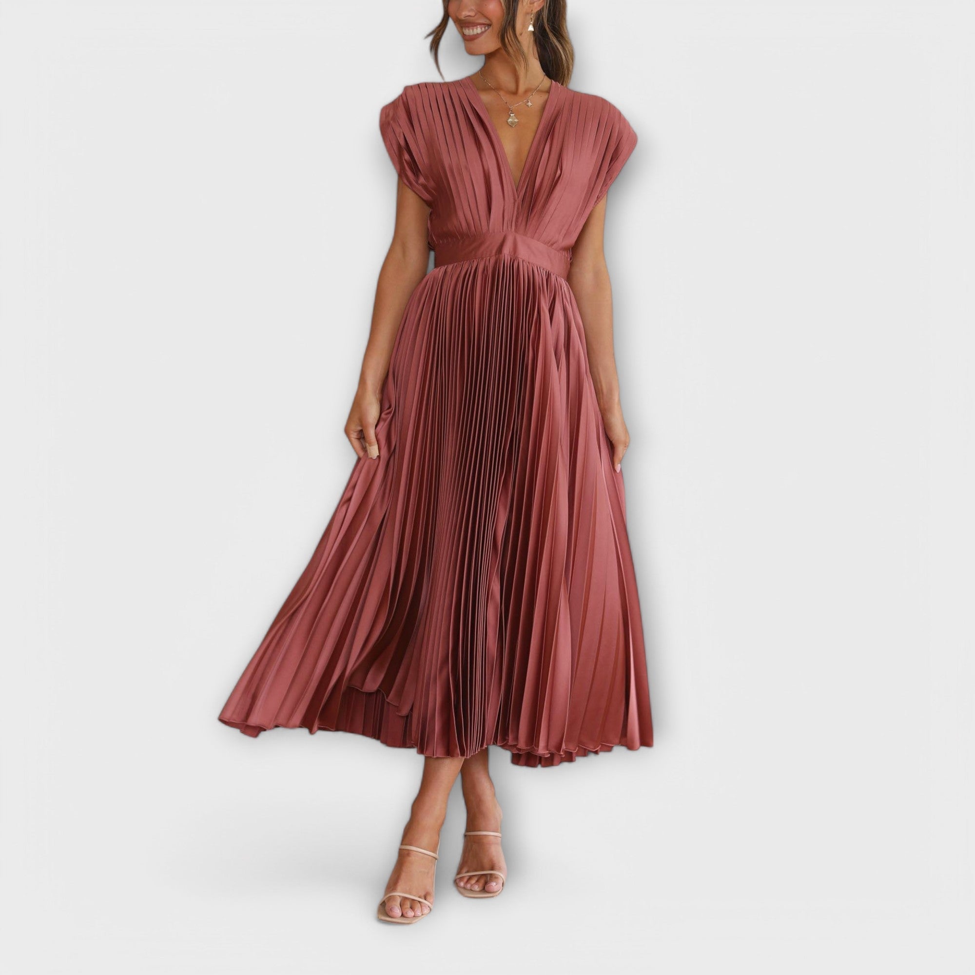 Alessia | Elegancka Sukienka Plisowana