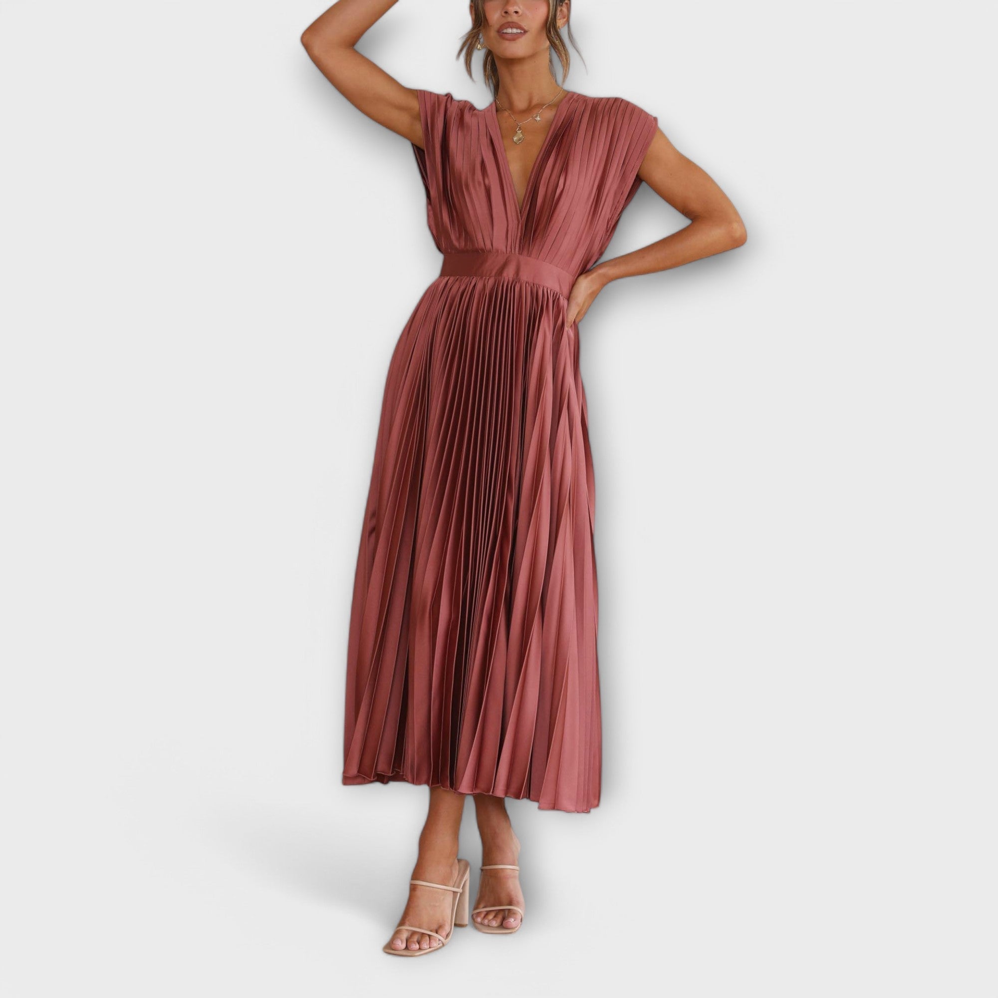 Alessia | Elegancka Sukienka Plisowana