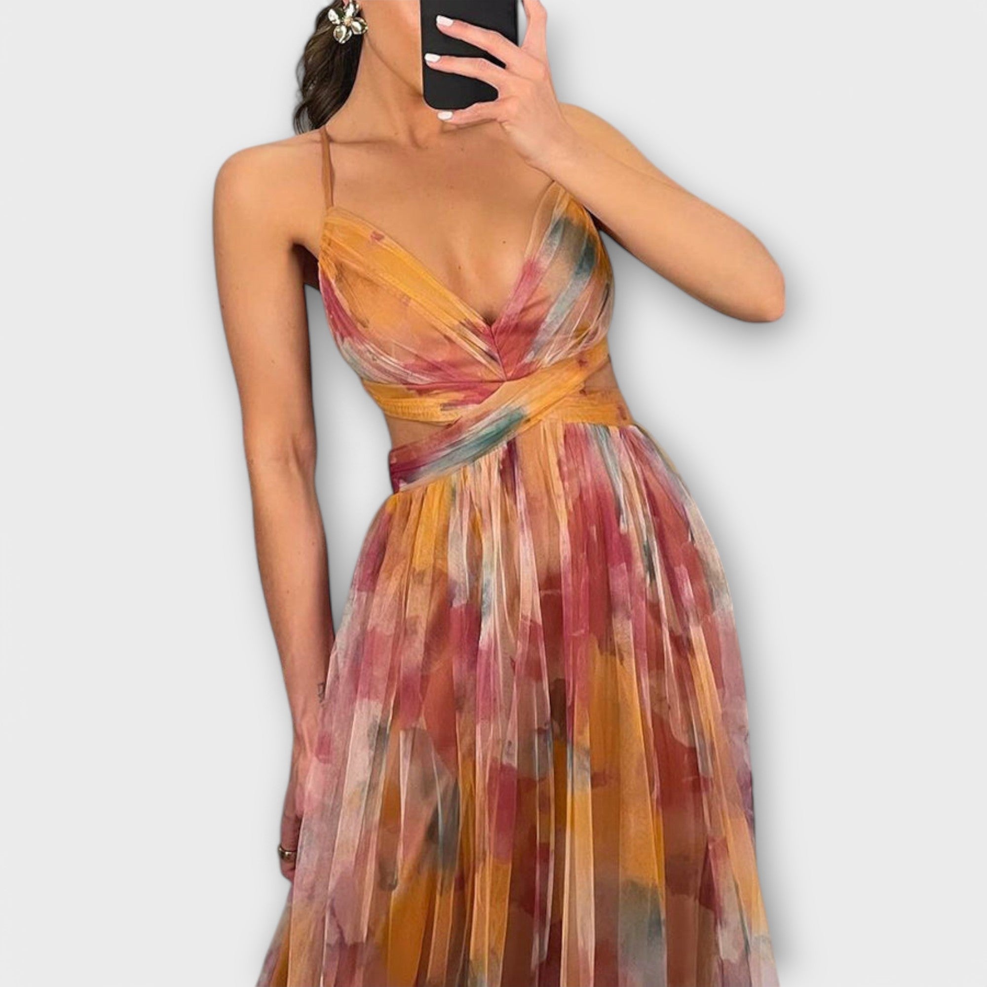 Chiara | Elegancka Sukienka Podkreślająca Sylwetkę