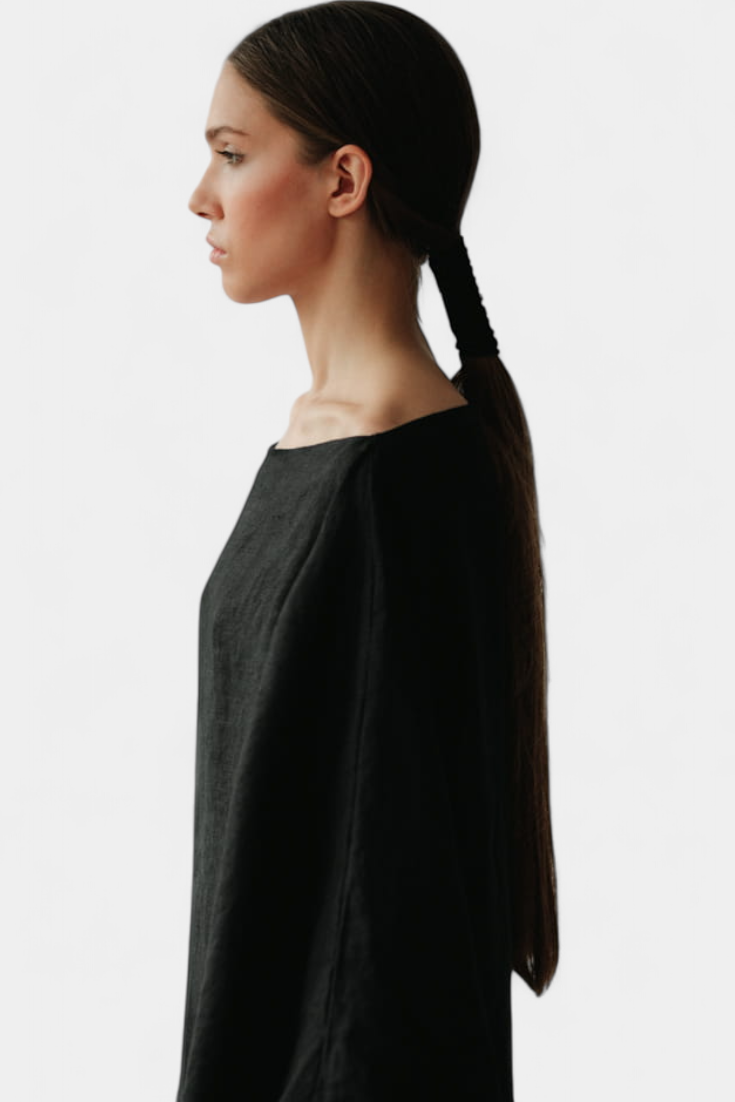 Kamilia Sukienka Kimono w Kolorze Karmazynowym