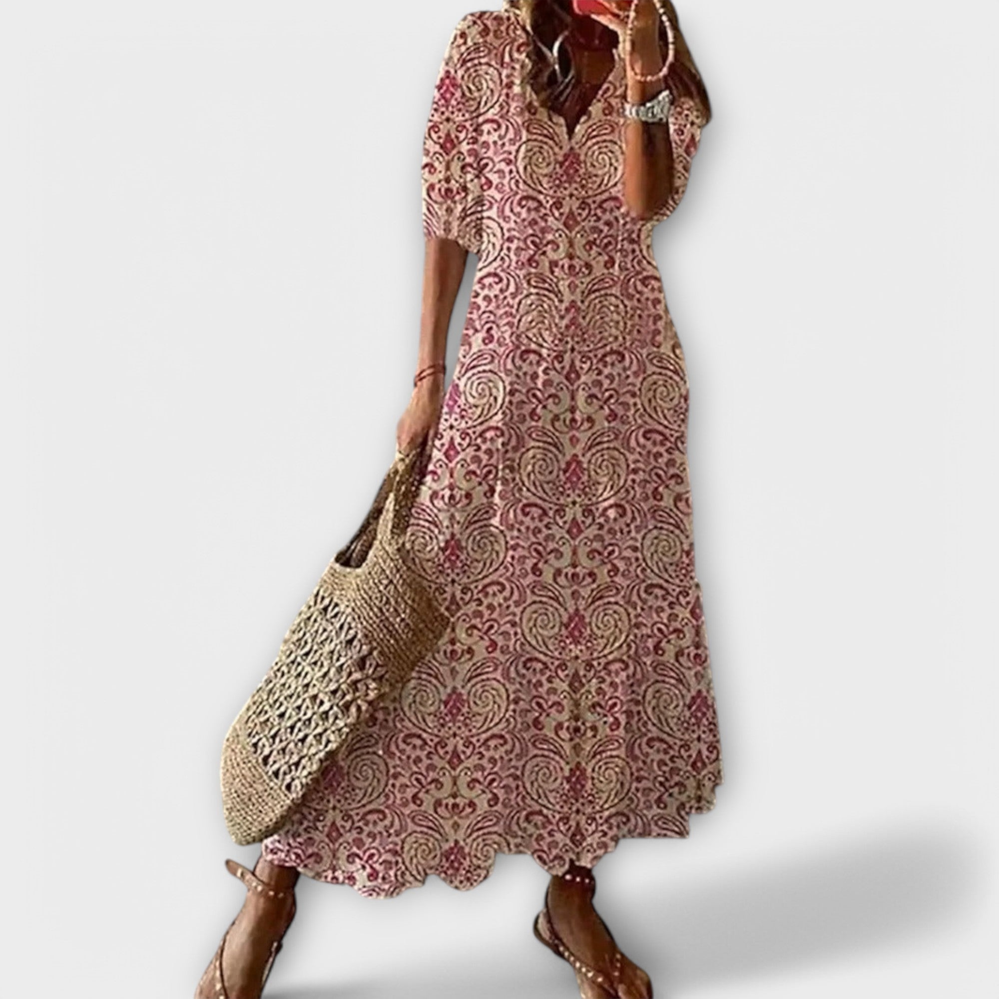 Ginevra | Sukienka Maxy Boho