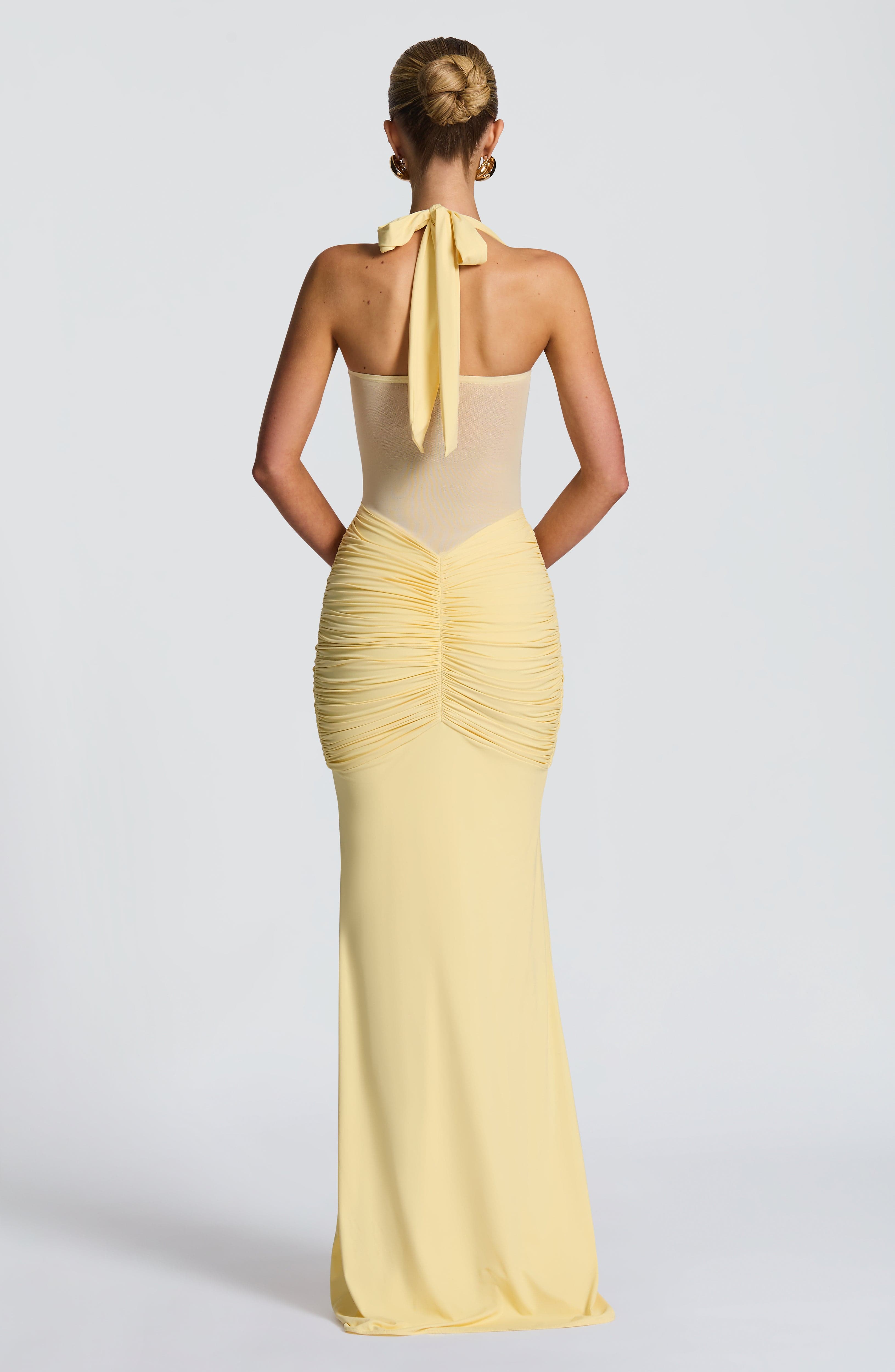 Sukienka Maxi Vixen - Cytryna