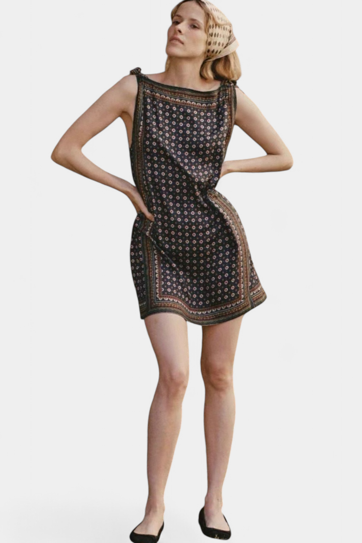 Lorena Sukienka Mini Montmartre Foulard