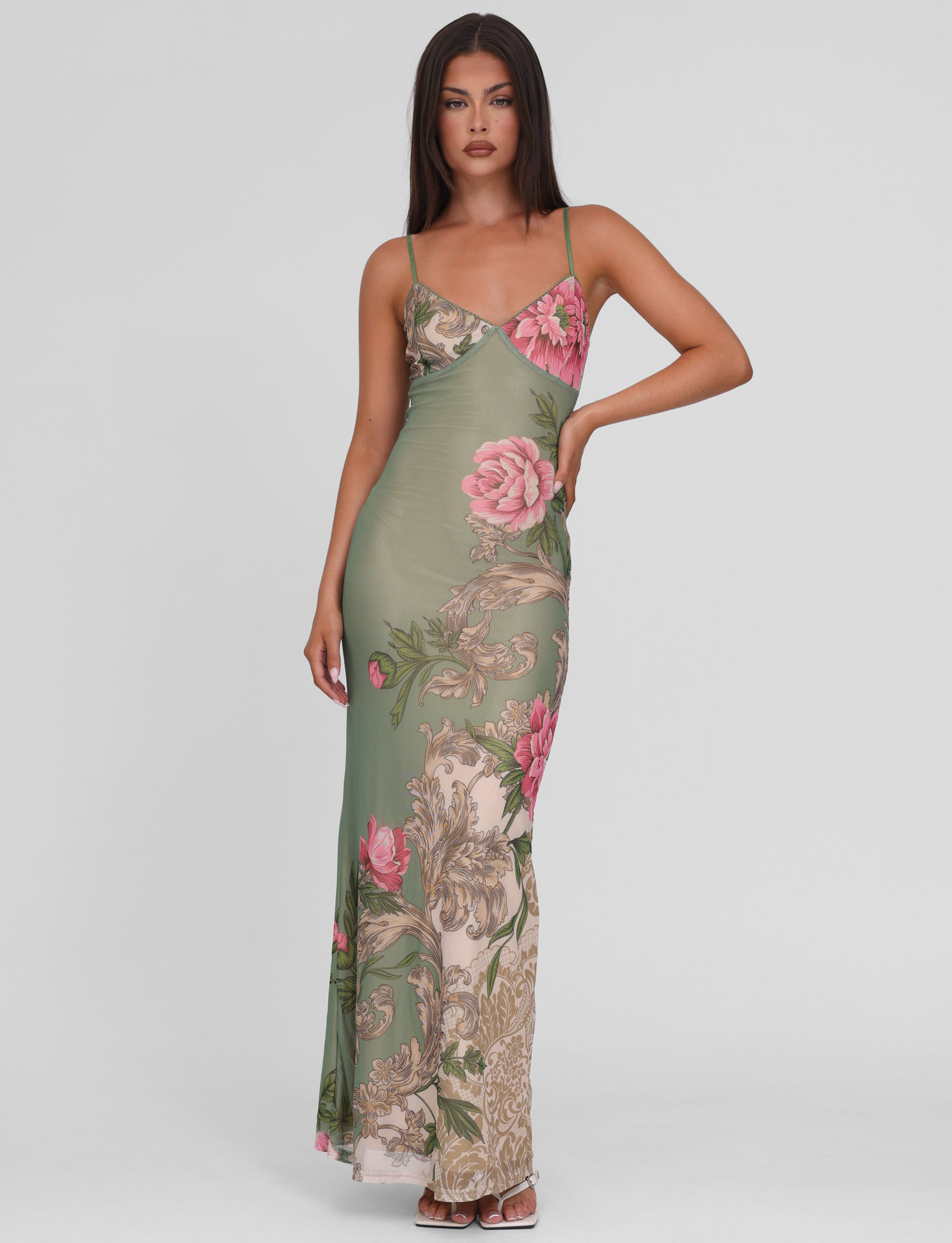 Adeline | Kwiatowa Sukienka Maxi