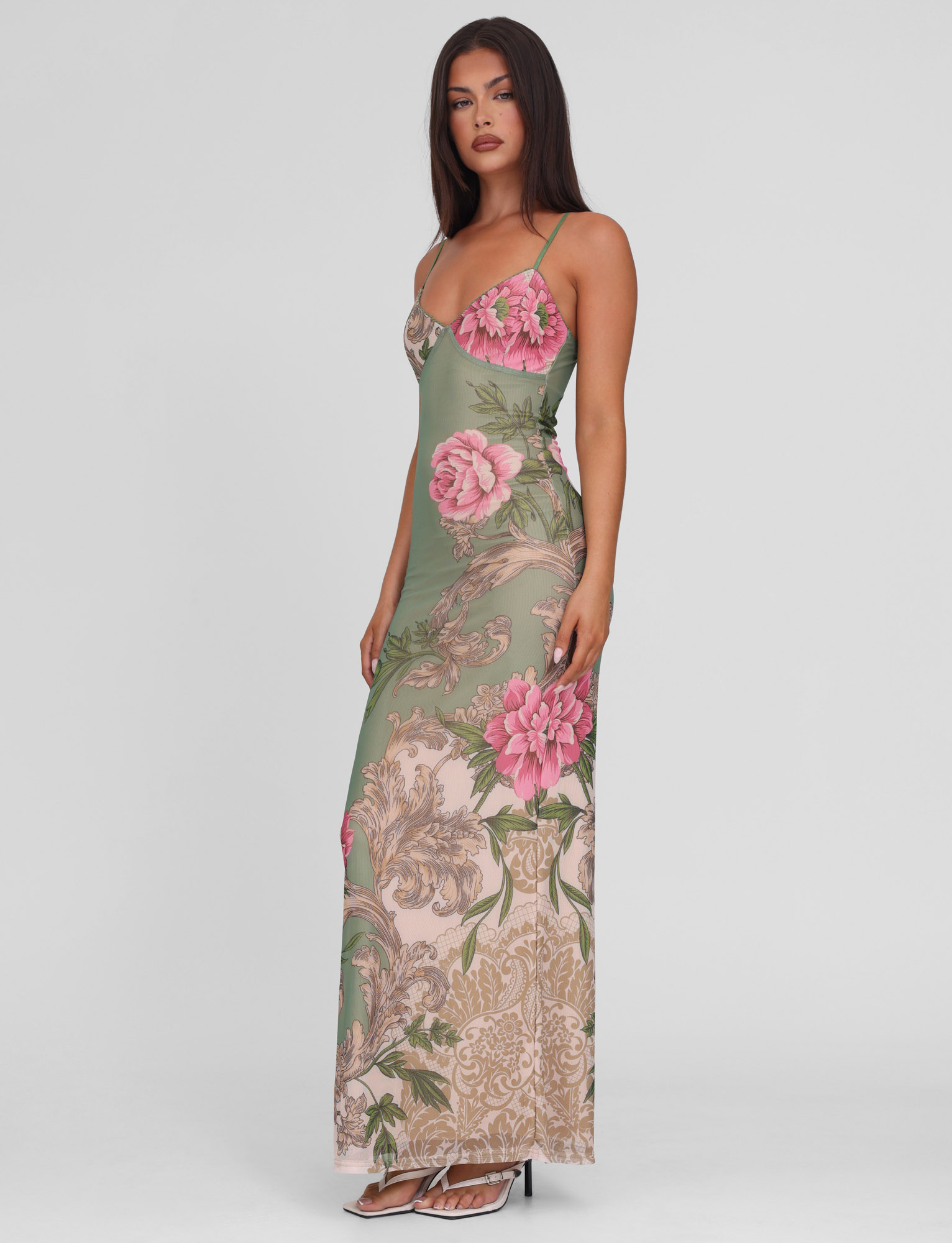 Adeline | Kwiatowa Sukienka Maxi