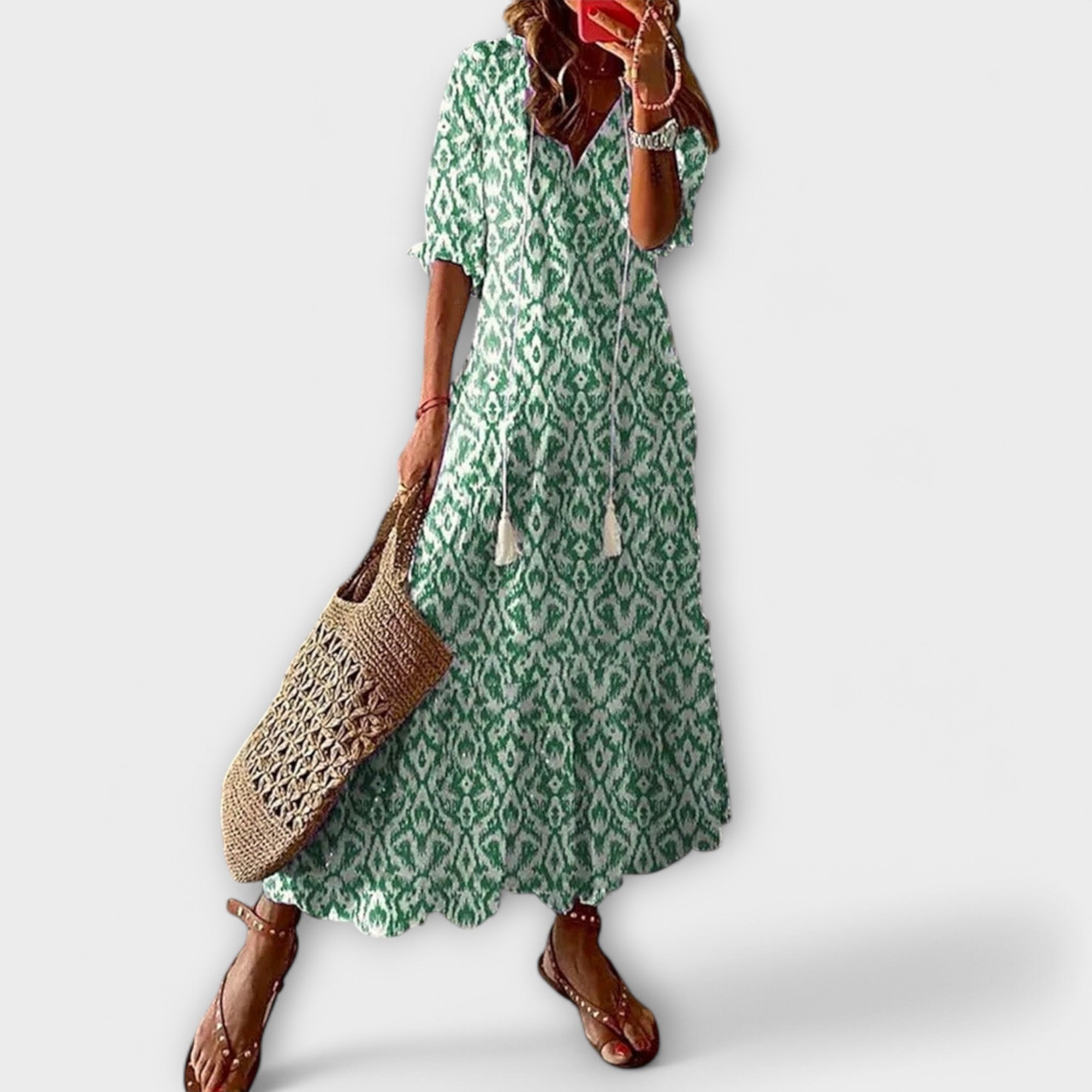 Ginevra | Sukienka Maxy Boho