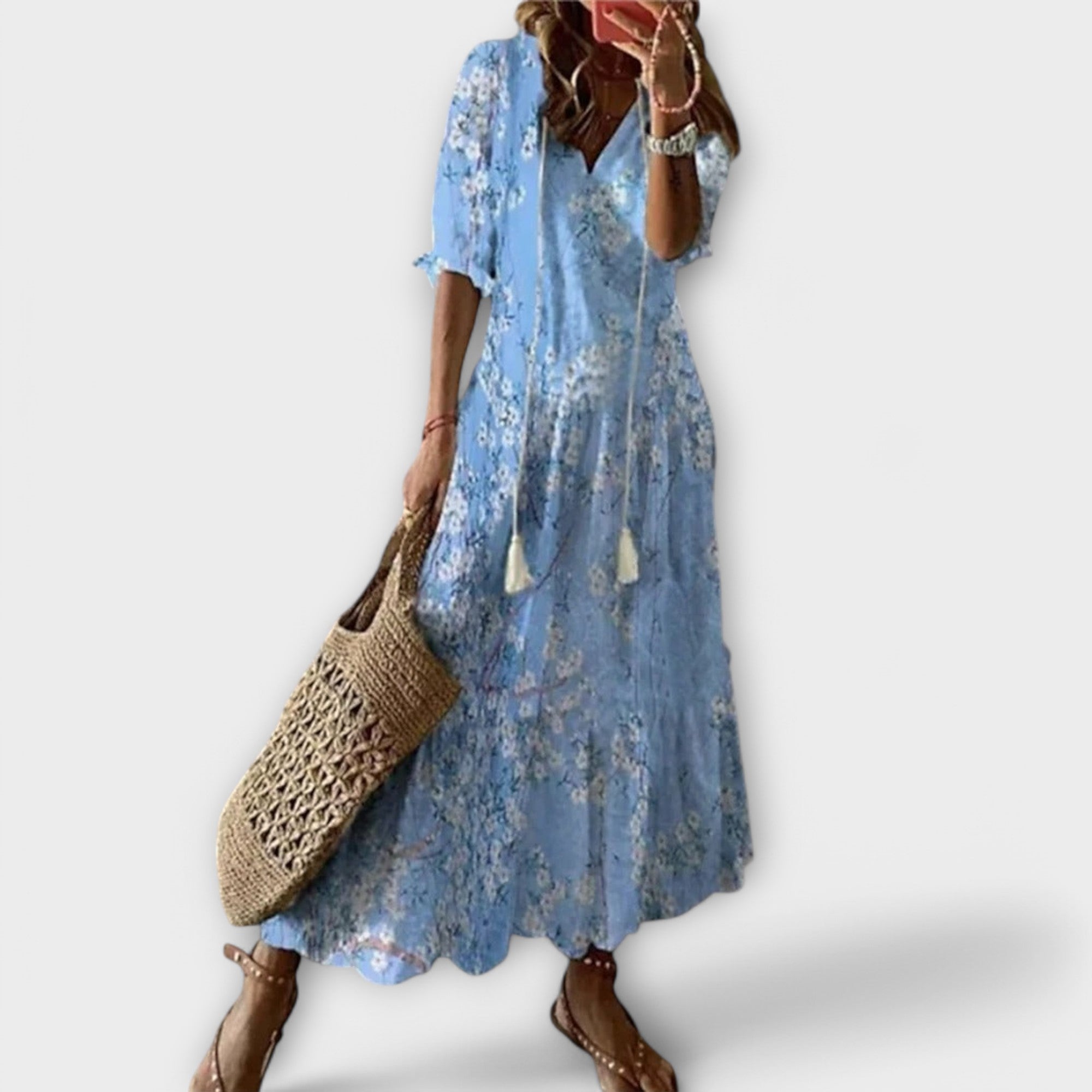 Ginevra | Sukienka Maxy Boho